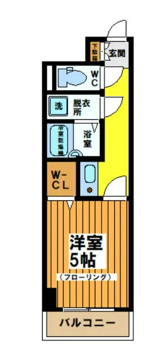 ルミエール笹塚 10階階 間取り