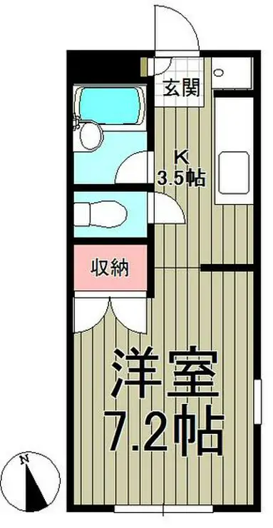パインステージA 1階階 間取り
