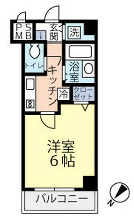 グランヴァン南雪谷 2階階 間取り