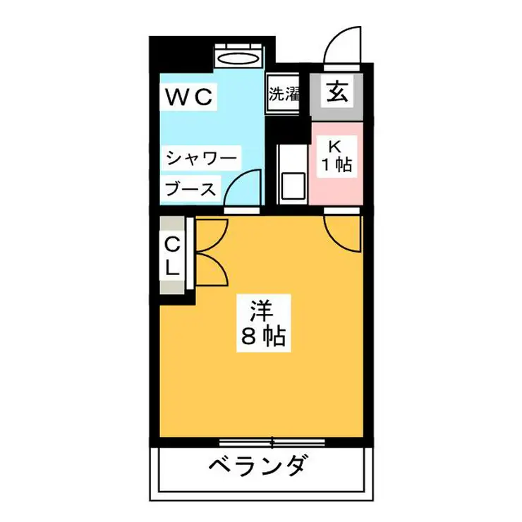 リブシス浦和常盤 7階階 間取り