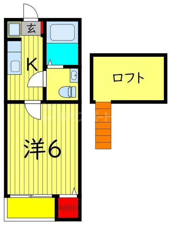 グランルージュN馬橋 2階階 間取り