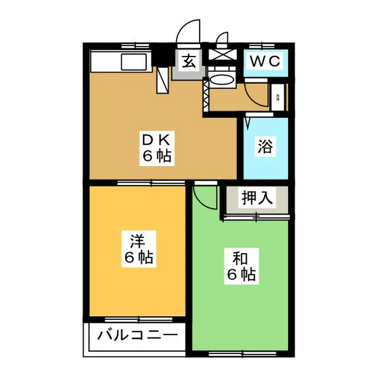 マ・メゾン相模原 1階階 間取り