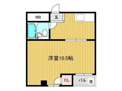 リアライズ新大阪駅東(2K/1階)の間取り写真