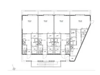 イクラ鶴見(1K/2階)の間取り写真