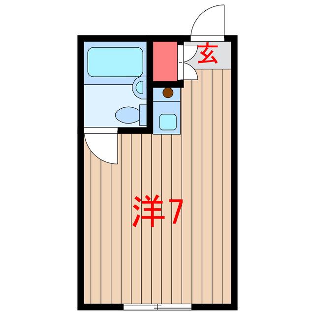NKマンション(ワンルーム/1階)の間取り写真