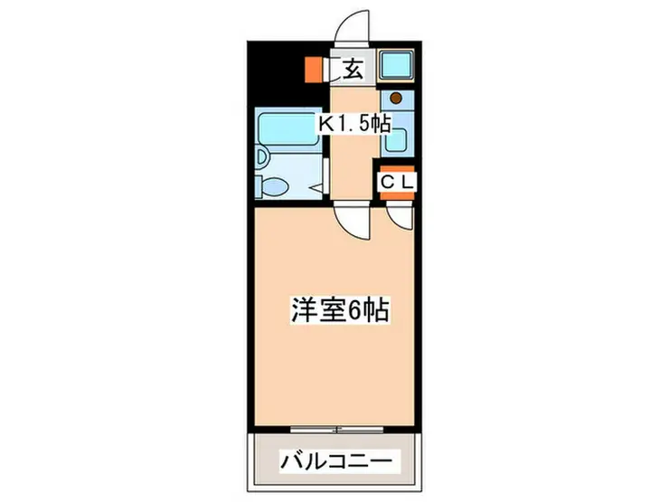 ワコーレリバーサイド多摩川Ⅱ 1階階 間取り