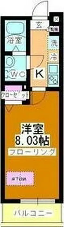 アルファコート西川口9 2階階 間取り