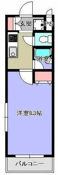 カーペンターハウス 3階階 間取り