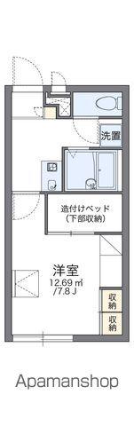 レオパレスHOPE(1K/1階)の間取り写真
