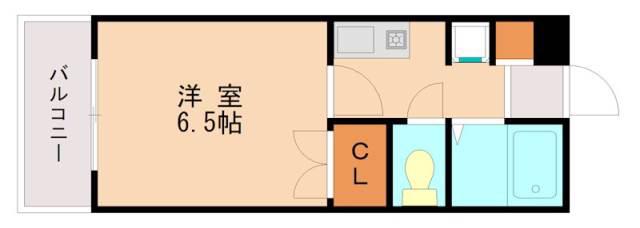 PLイースト松香台(1K/3階)の間取り写真