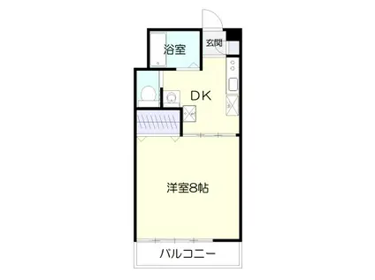 コーポ文京(1K/1階)の間取り写真