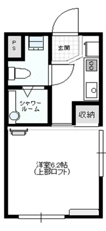 FLAT・E 2階階 間取り