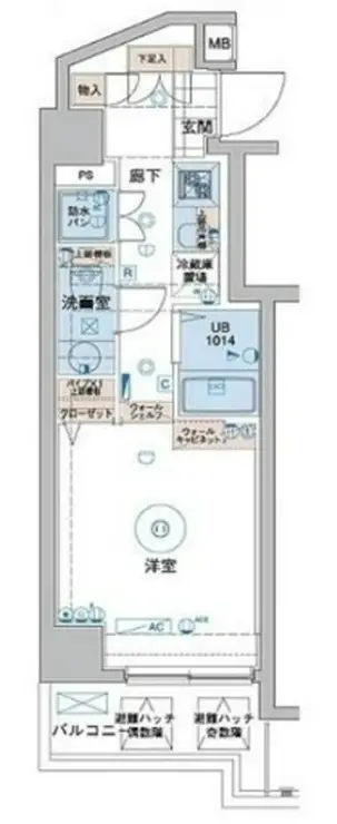 ブライズ高井戸 6階階 間取り