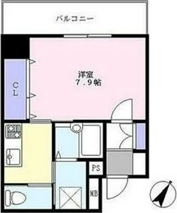 アルカンシェル新横浜 3階階 間取り