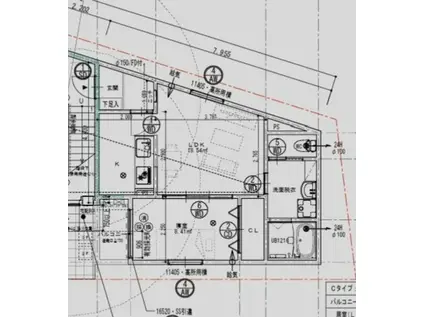 THE GARDEN 金山(1LDK/1階)の間取り写真