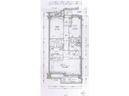 ディアナコート八雲(2LDK/3階)の間取り写真