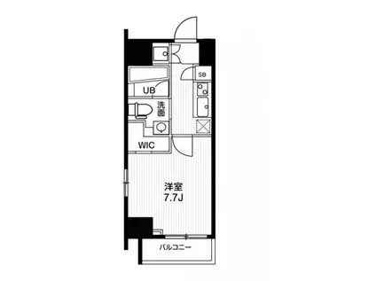 N-STAGE 板橋本町アジールコート(1K/6階)の間取り写真
