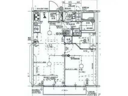 シティー御立(1LDK/2階)の間取り写真