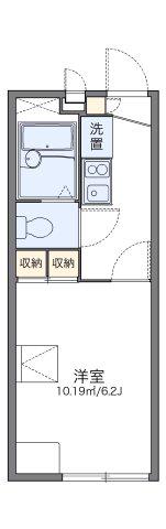 レオパレス茶屋ヶ坂(1K/2階)の間取り写真