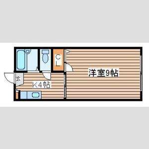 ロイヤルクレスト(1K/2階)の間取り写真