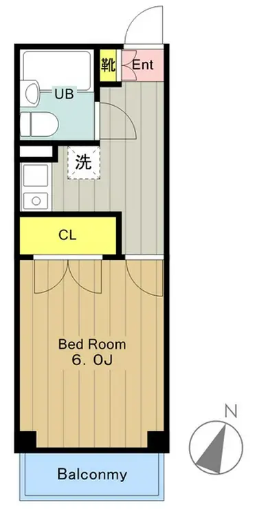 ヤマザキマンション 3階階 間取り