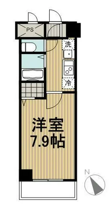 グランヴァン銀座東 3階階 間取り