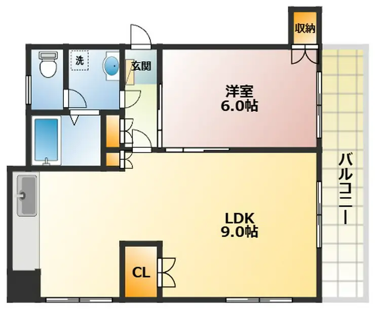 奈美樹マンション 2階階 間取り