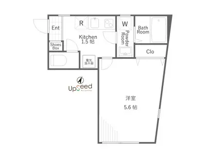 ストーリア荻窪(1K/1階)の間取り写真