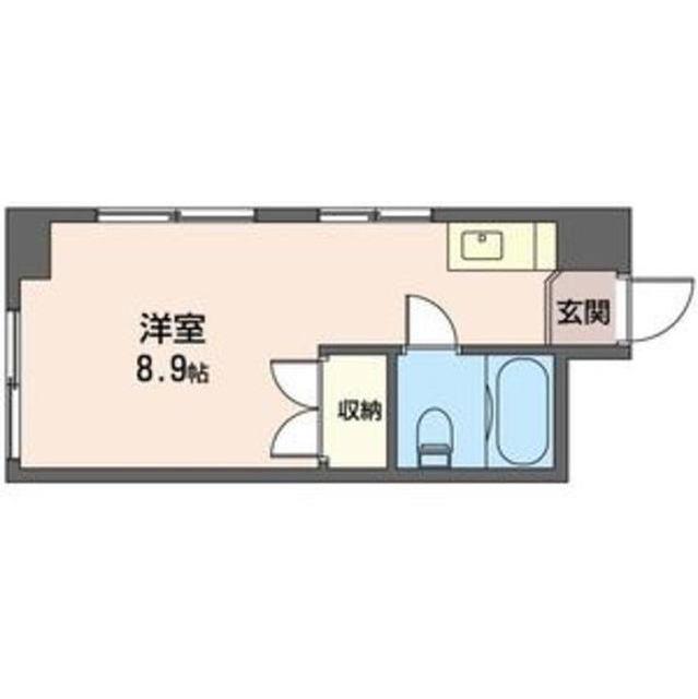セントラル平沼橋(ワンルーム/3階)の間取り写真