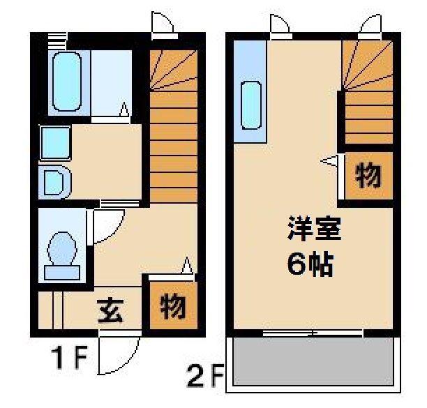 シャーメゾンイースト(ワンルーム/1階)の間取り写真
