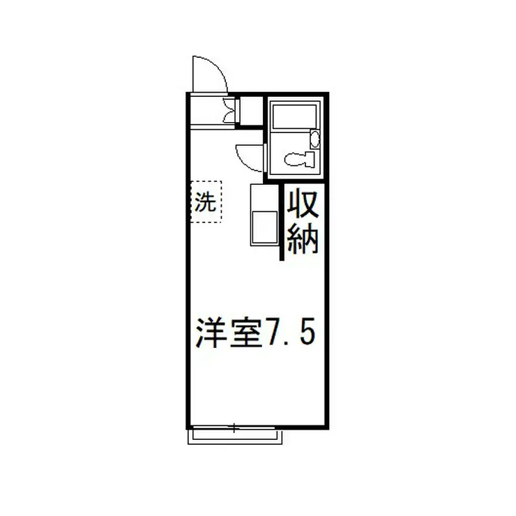 ベイヒル 1階階 間取り