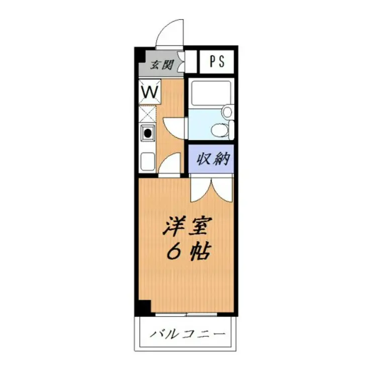 FUJIKYU7 2階階 間取り
