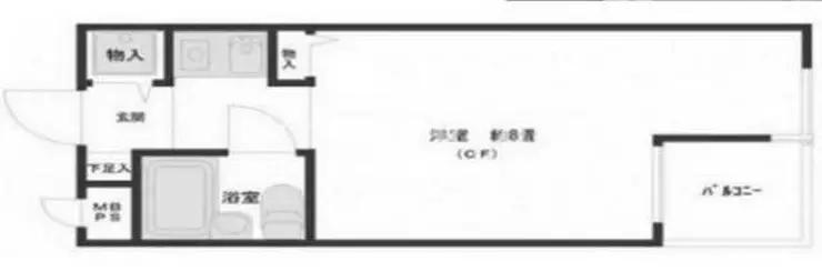 日興ロイヤルパレス白山 2階階 間取り