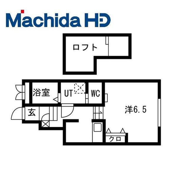 あんしん明神町08-3007(ワンルーム/1階)の間取り写真