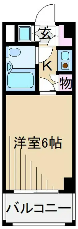 ライオンズマンション大倉山第11 3階階 間取り