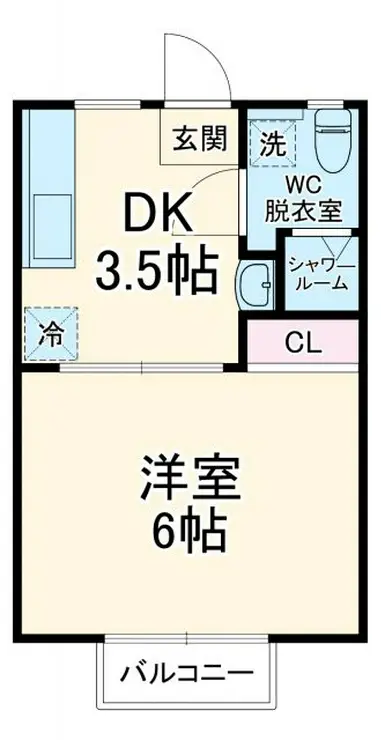 ダイワコーポ 2階階 間取り