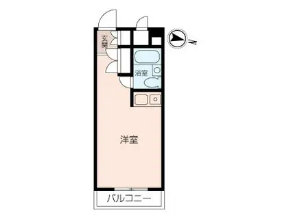 MACコート金沢文庫(ワンルーム/5階)の間取り写真