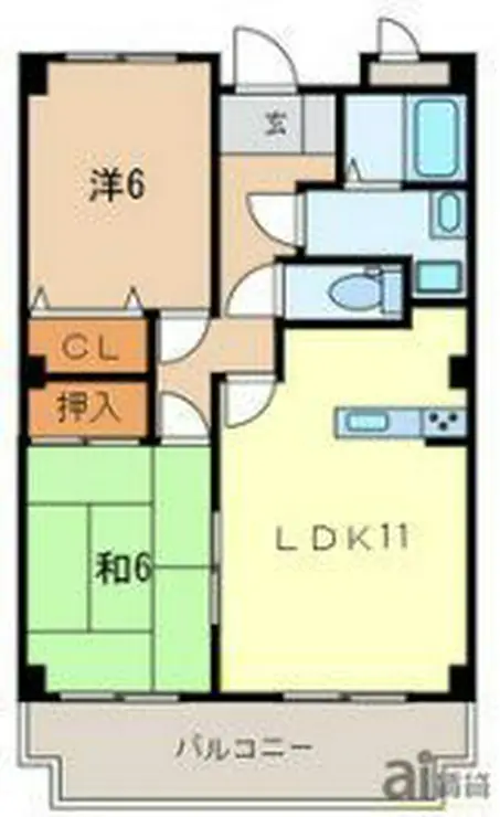 サングレース 2階階 間取り