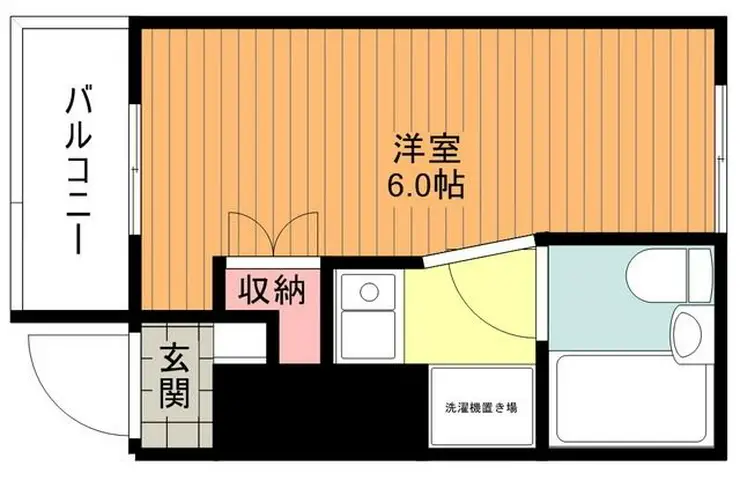 マリオン八王子III 3階階 間取り