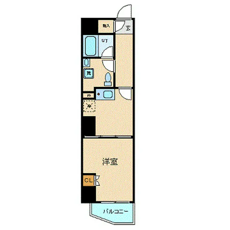 ブライトヒルレジデンス横浜 2階階 間取り