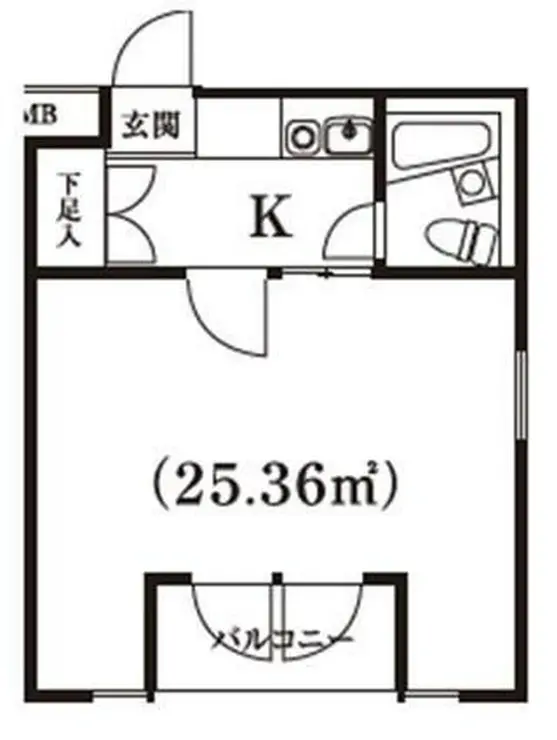 エバ・グリーン宿河原 1階階 間取り