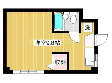 エースマンション(ワンルーム/1階)の間取り写真