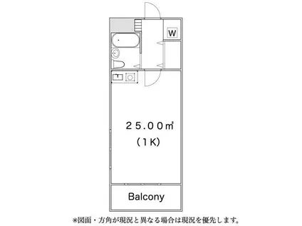 アネックス蕨(1K/4階)の間取り写真