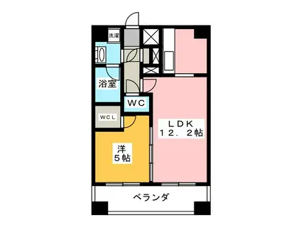セジョリ上石神井(1LDK/7階)の間取り写真