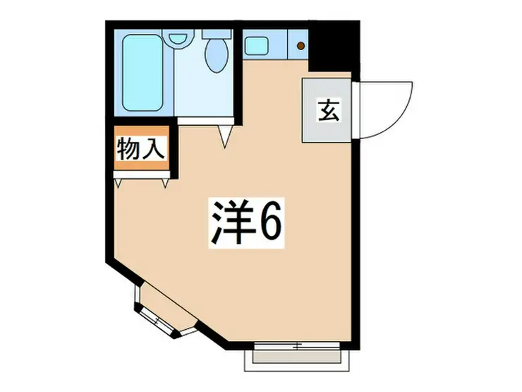 南台ハイム 2階階 間取り