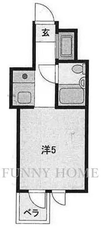 扶桑ハイツ経堂 4階階 間取り