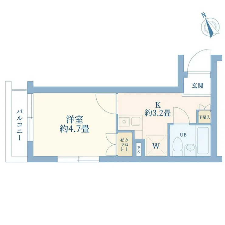 クリオ相模大野壱番館 1階階 間取り