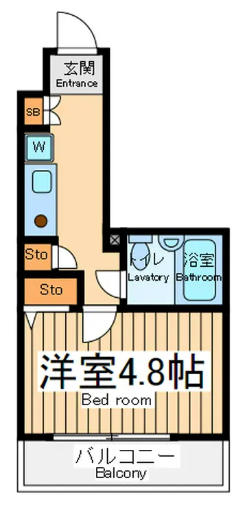 クリオさがみ野参番館 4階階 間取り