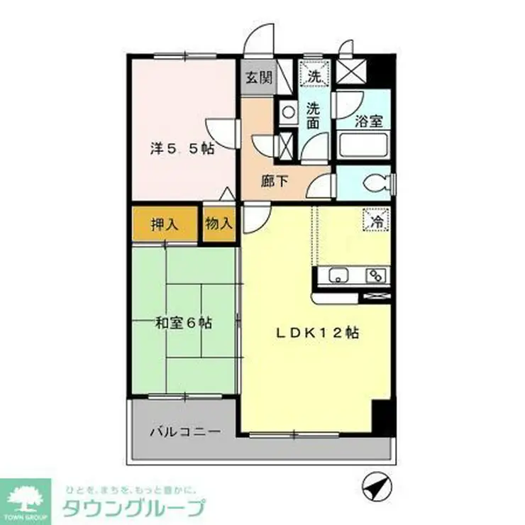 ウィステリア豊田 1階階 間取り