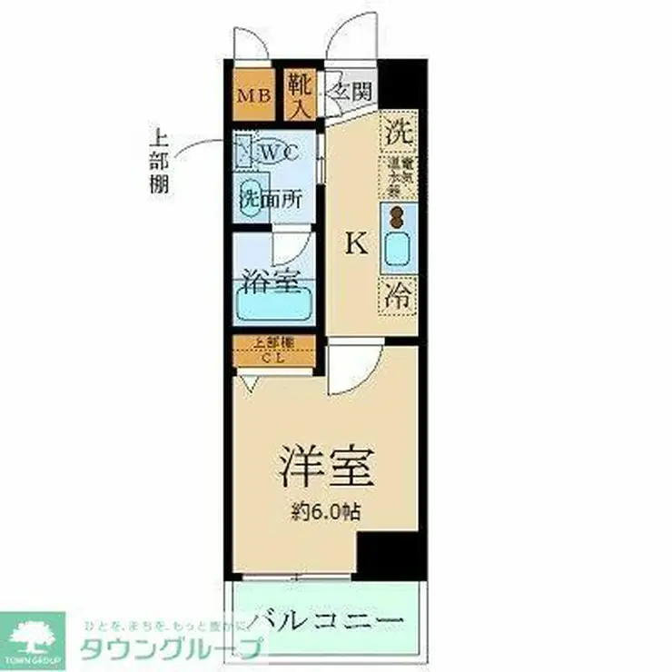 エルフラット大宮アヴィニティー 4階階 間取り